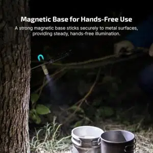Olight iUltra Keychain Flashlight – 80 Lumens, 28 m Throw, Built-in USB-C, Magnetic Base, 20 g