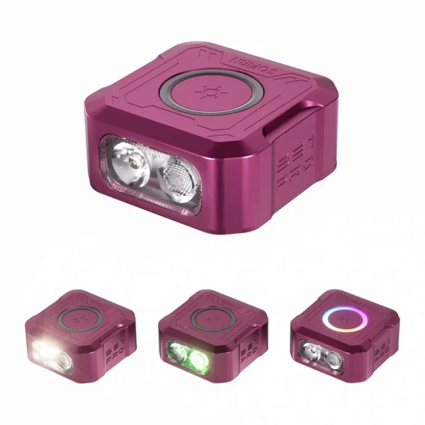 OPEN BOX Sofirn SE1 Pro EDC Pocket Light – 300 Lumens, 70 m, High-CRI 5000K, RGB, 21 g - Image 13