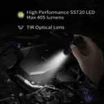 ThruNite Archer Mini – 405 Lumens, 87 m Throw, USB-C SST20 Pocket Light