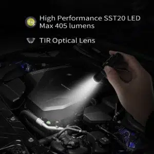 ThruNite Archer Mini – 405 Lumens, 87 m Throw, USB-C SST20 Pocket Light