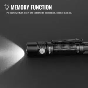 ThruNite TN12 V6 – 1950 Lumens, 259 m Throw, Dual Switch 18650 USB-C