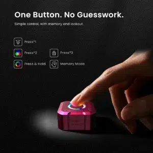 OPEN BOX Sofirn SE1 Pro EDC Pocket Light – 300 Lumens, 70 m, High-CRI 5000K, RGB, 21 g