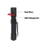 ThruNite Archer Mini – 405 Lumens, 87 m Throw, USB-C SST20 Pocket Light