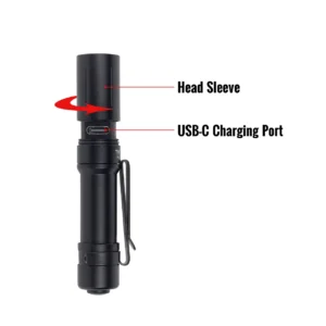 ThruNite Archer Mini – 405 Lumens, 87 m Throw, USB-C SST20 Pocket Light