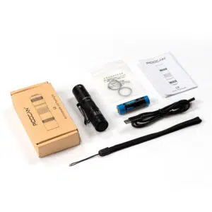 Pioocan L2 by Wuben – 1200 Lumens, 115 m Dual-Fuel EDC