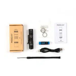 Pioocan L2 by Wuben – 1200 Lumens, 115 m Dual-Fuel EDC