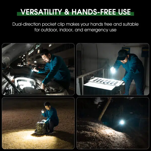 Pioocan L2 by Wuben – 1200 Lumens, 115 m Dual-Fuel EDC - Image 28