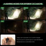 Pioocan L2 by Wuben – 1200 Lumens, 115 m Dual-Fuel EDC