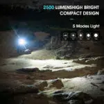 Pioocan S10Pro by Wuben – 2500 Lumens, 259 m Magnetic EDC