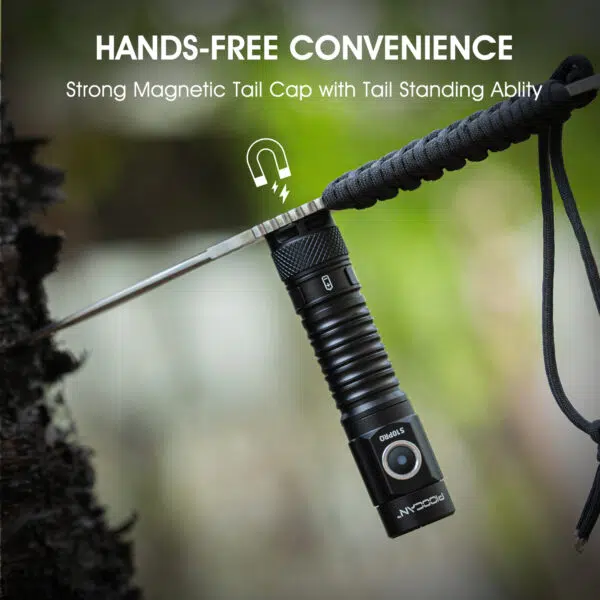 Pioocan S10Pro by Wuben – 2500 Lumens, 259 m Magnetic EDC - Image 41
