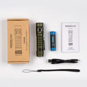 Pioocan S10Pro by Wuben – 2500 Lumens, 259 m Magnetic EDC