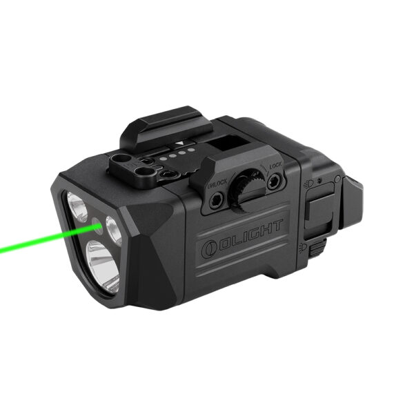Olight PL-X GL – 1 200 lm Flood, Spot and Green Laser (Papa Lima)