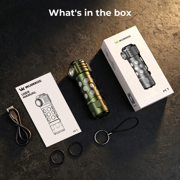Wurkkos K1 – 1 850 lm Spot, Flood and RGB EDC - Image 5