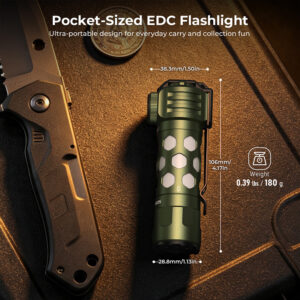 Wurkkos K1 – 1 850 lm Spot, Flood and RGB EDC
