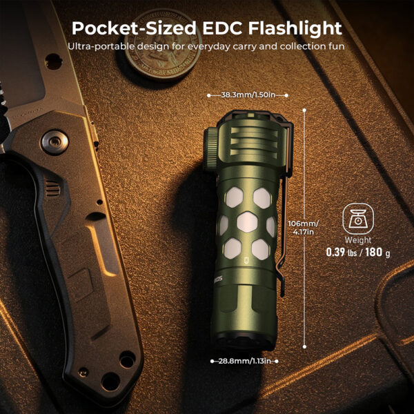 Wurkkos K1 – 1 850 lm Spot, Flood and RGB EDC - Image 6