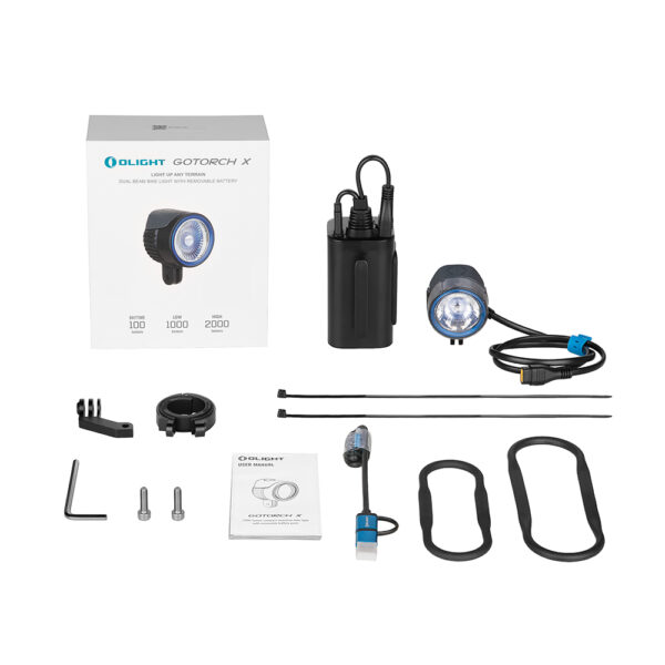 Olight Gotorch X Extended – 2 000 lm Bike Light - Image 7