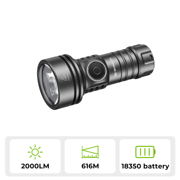 Wurkkos TS11 V2 – 1 600 lm Pocket Thrower, 500 m - Image 2