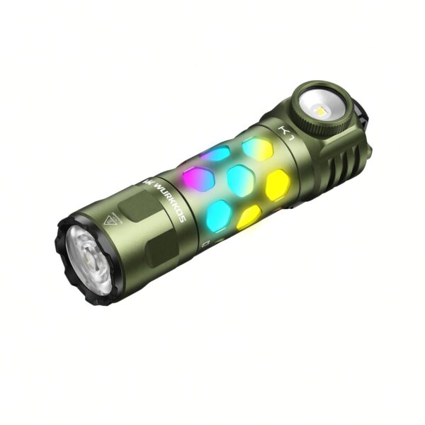 Wurkkos K1 – 1 850 lm Spot, Flood and RGB EDC